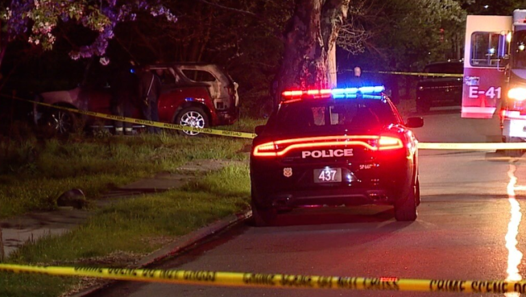 Cleveland Police Investigate After Body Found in Burning Car