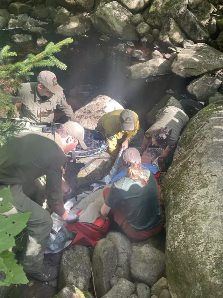 Elderly Hiker Falls 10 Feet in New York Wilderness, Lands on Head