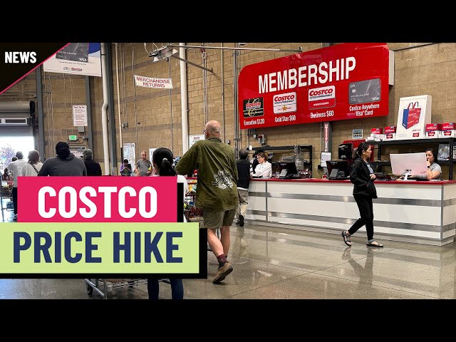 BIG NEWS: Hot dogs are still $1.50 at Costco, but a membership got a little more expensive on Sunday.